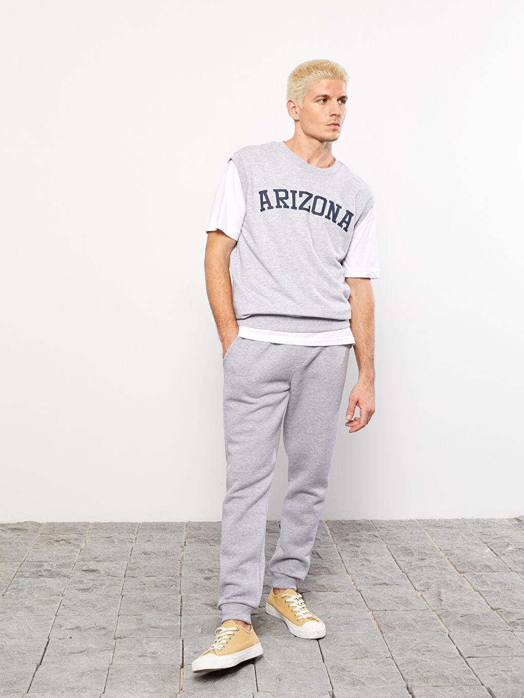 XSIDE Standard Fit Men's Thick Sweatpants -W2G313Z8-LAL - LC