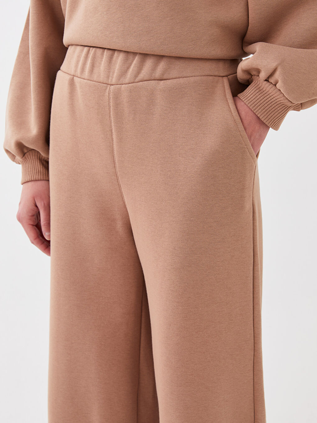 LCW DREAM Pyjama-Hosen für Damen mit elastischem Bund, regulärer Passform und Taschen -W2G322Z8-GEJ