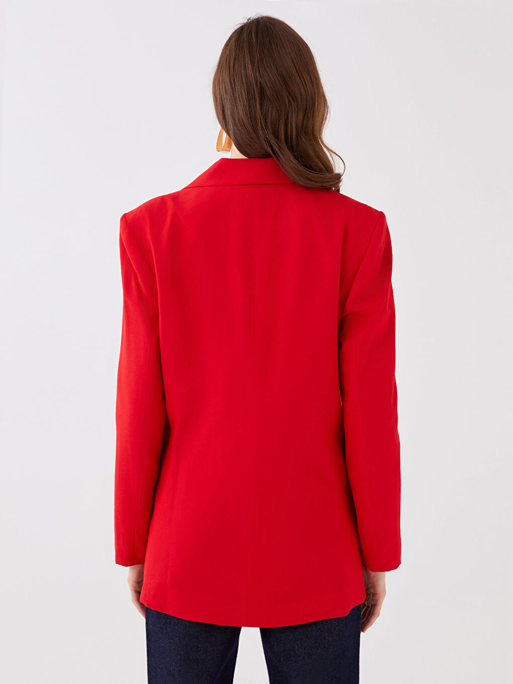 LCW Vision Plain Long Sleeve Women's Blazer Jacket -W2G350Z8-R3S
