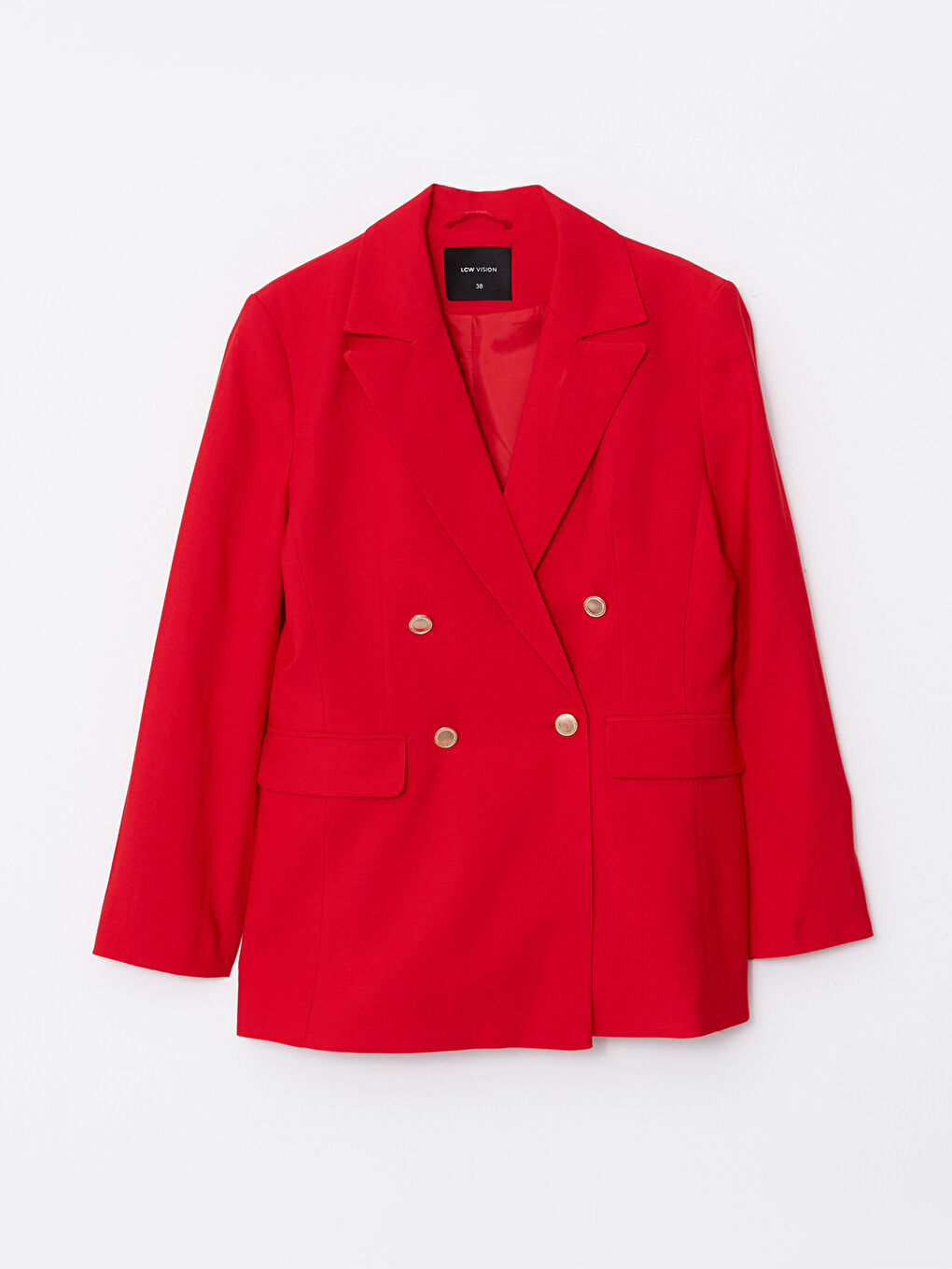 LCW Vision Plain Long Sleeve Women's Blazer Jacket -W2G350Z8-R3S