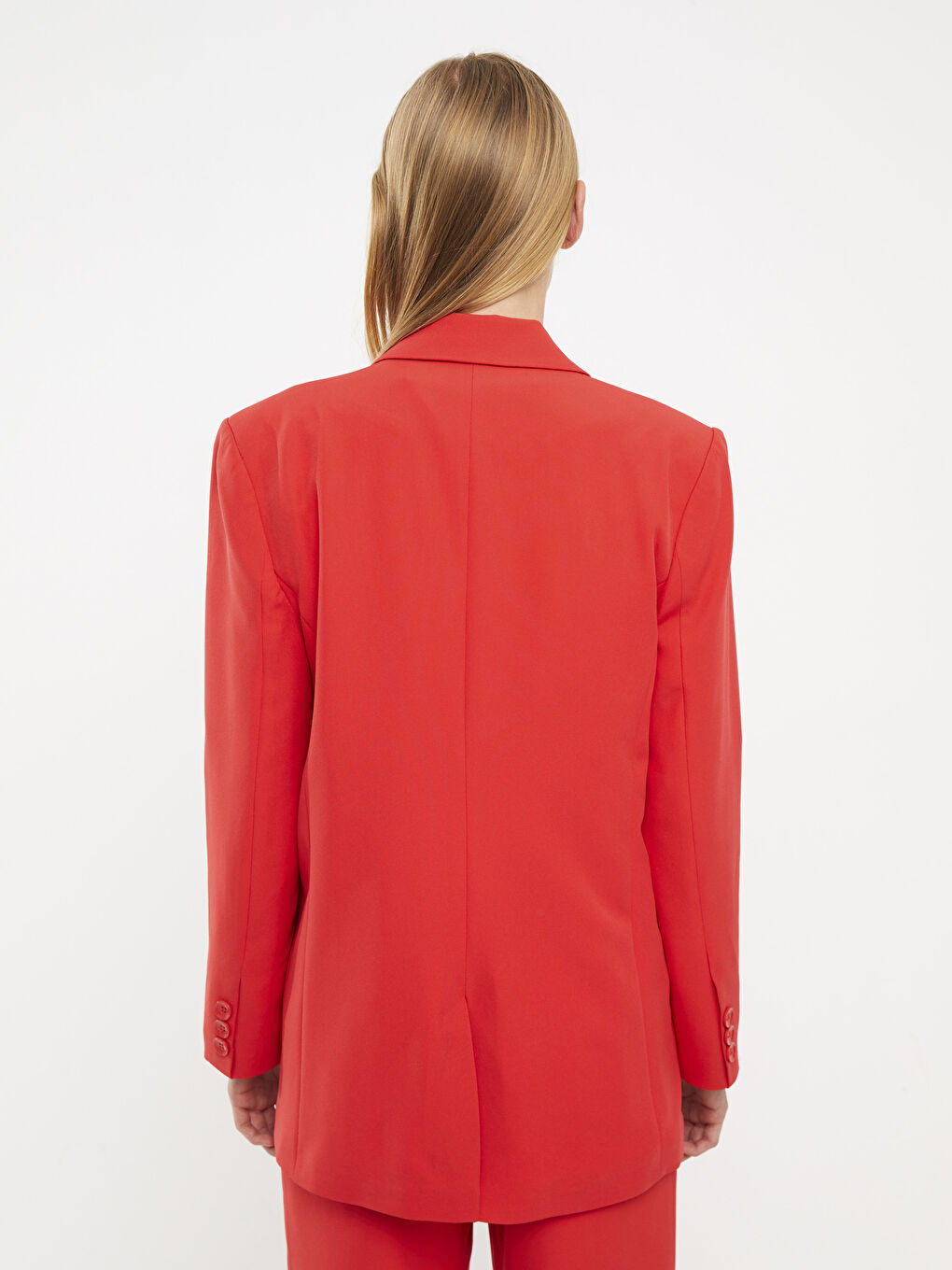 LCW Vision Plain Long Sleeve Women's Jacket -W2G372Z8-GPU
