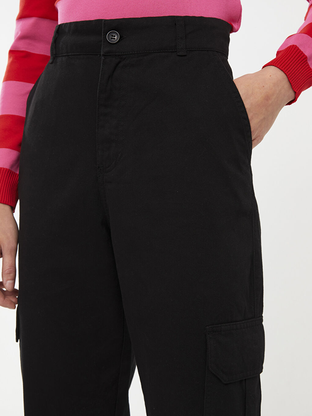 LCW Vision Standart Fit Düz Gabardin Kadın Pantolon -W2G383Z8-CVL