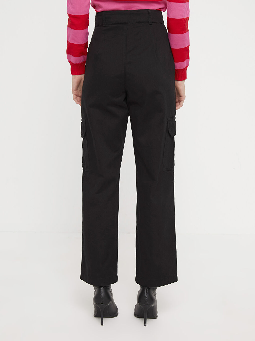 LCW Vision Standart Fit Düz Gabardin Kadın Pantolon -W2G383Z8-CVL