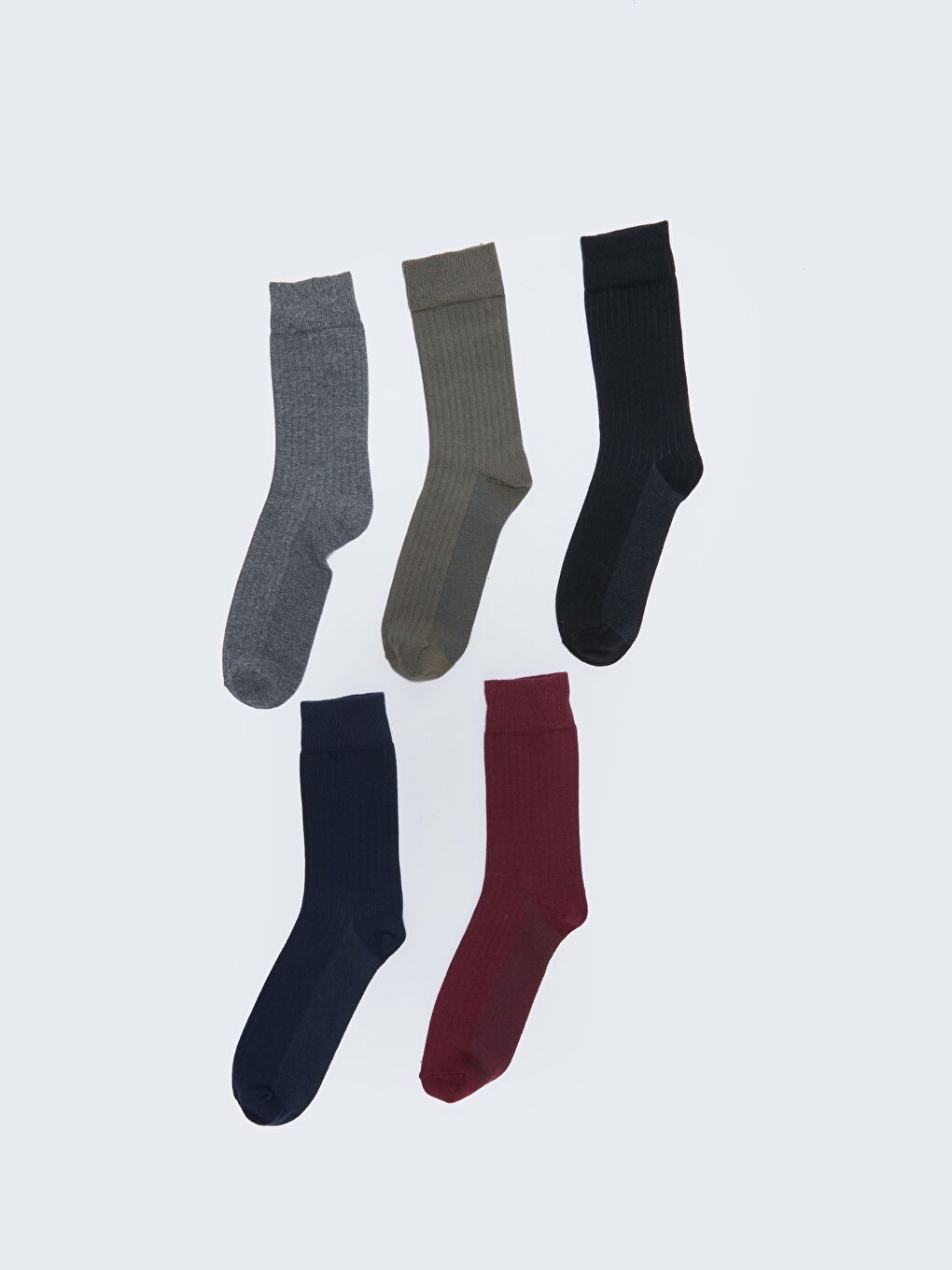 جوارب الكاحل للرجال - عبوة ٥ قطع-1