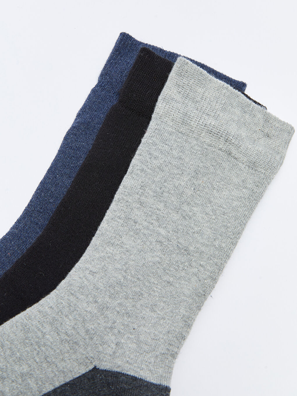 جوارب الكاحل بلوك الألوان للرجال - ٣ قطع-2