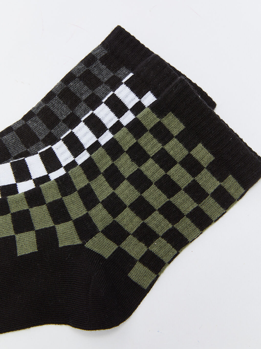 جوارب الكاحل المنقوشة للرجال - عبوة ٣ قطع-2