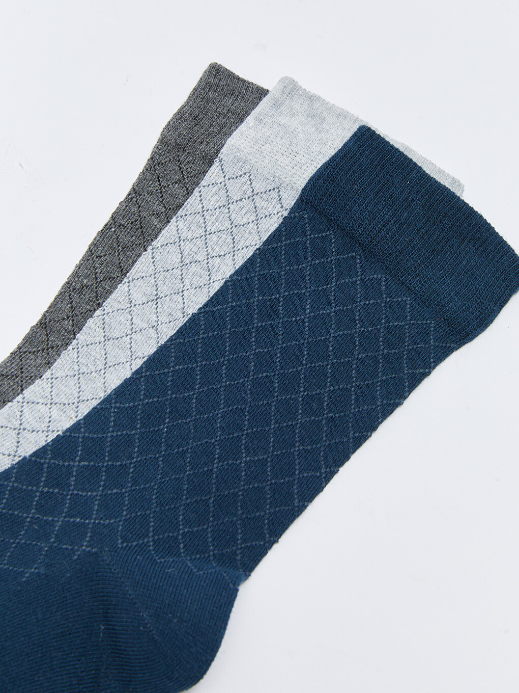 Patterned Men's Ankle Socks 3-packs-2