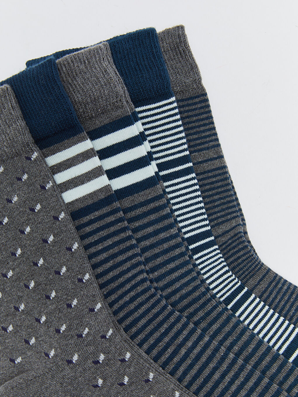 Karışık Desenli Soket Çorap 5'li-2