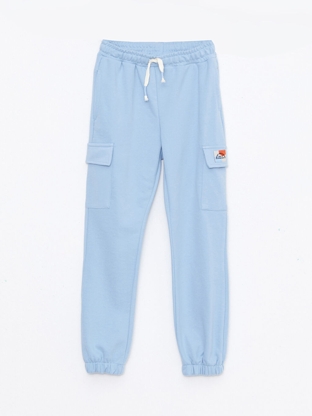 Pantalons de survêtement jogger basiques à taille élastiquée pour Filles