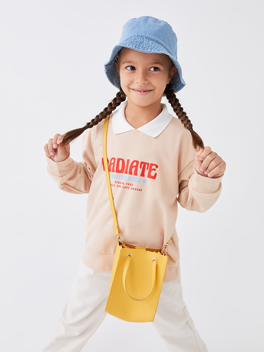 Водолазка Свитшот Для Девочек С Длинным Рукавом И Принтом-1