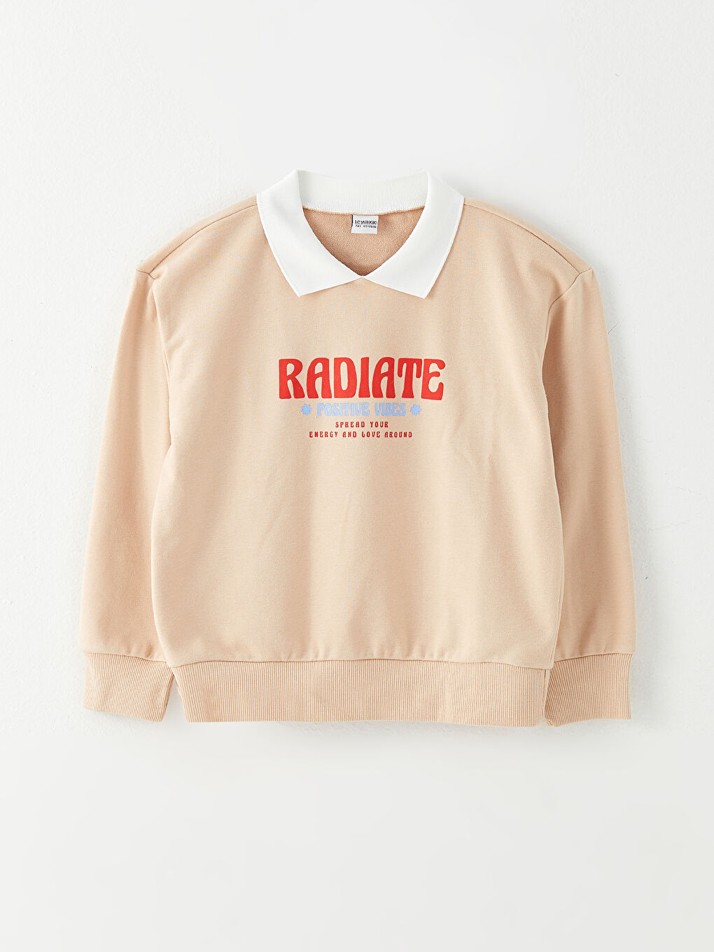 Водолазка Свитшот Для Девочек С Длинным Рукавом И Принтом-4