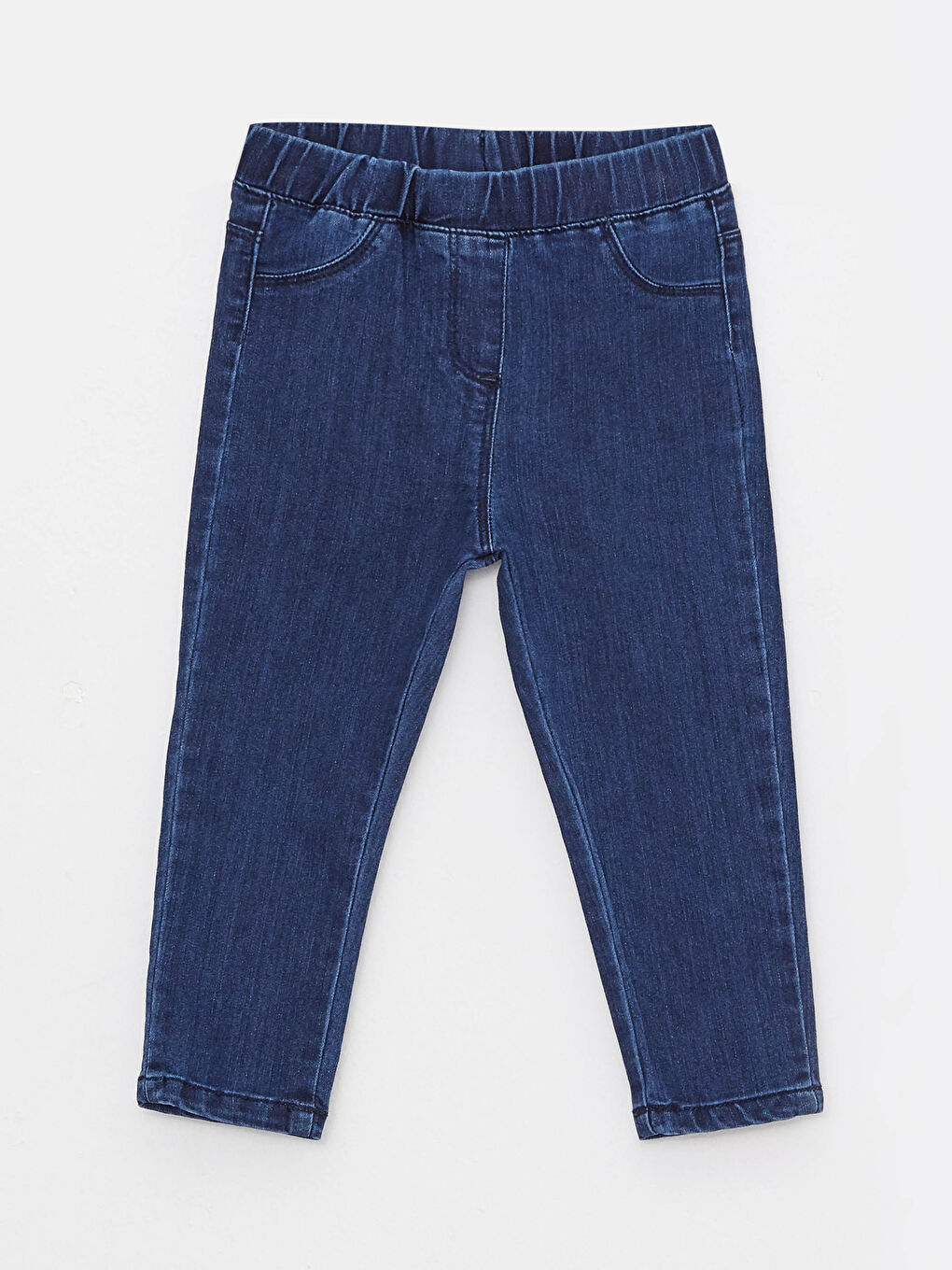 Elastischer Bund Basic Baby Jeans für Mädchen