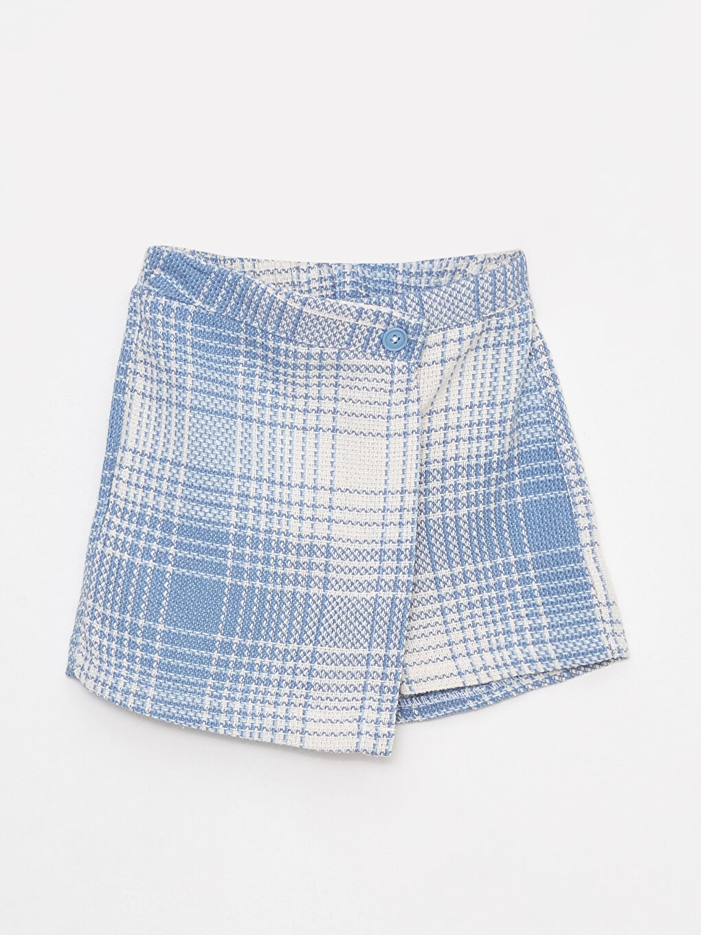 تەنورەی کورت چوارخانە کچان بە کەمەر لاستیک-3