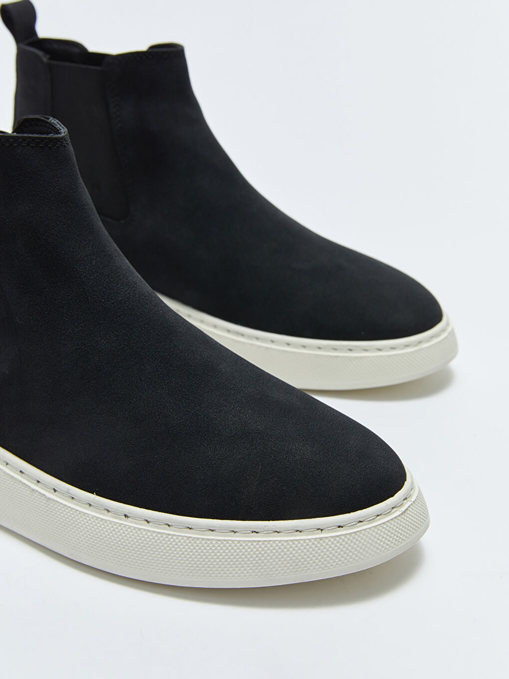 Siyah Yanları Lastikli Bilek Boy Erkek Bot-2