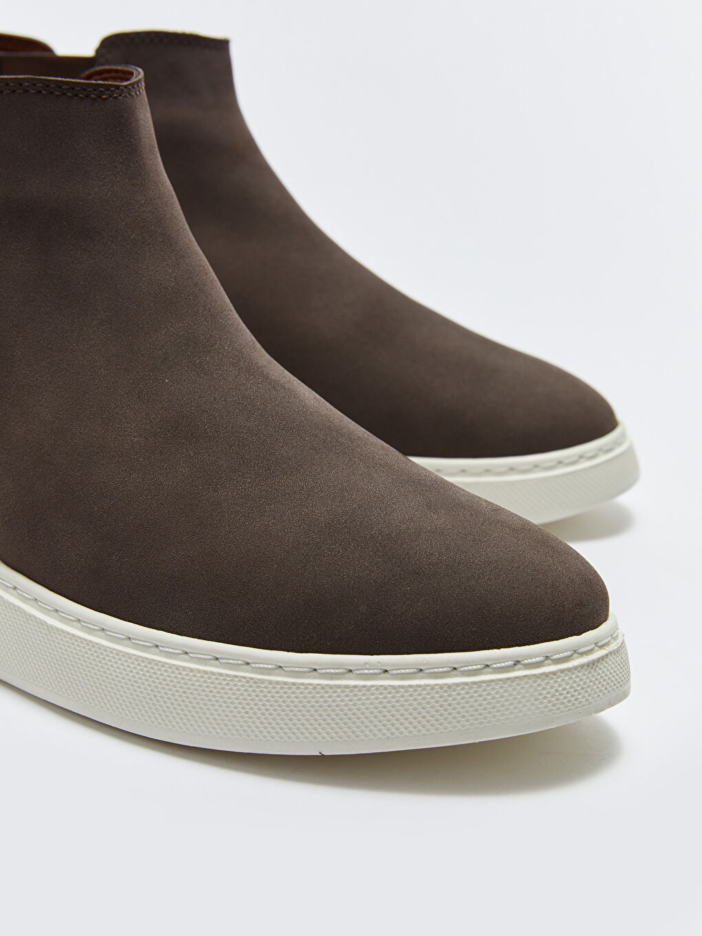 Kahverengi Yanları Lastikli Bilek Boy Erkek Bot-2