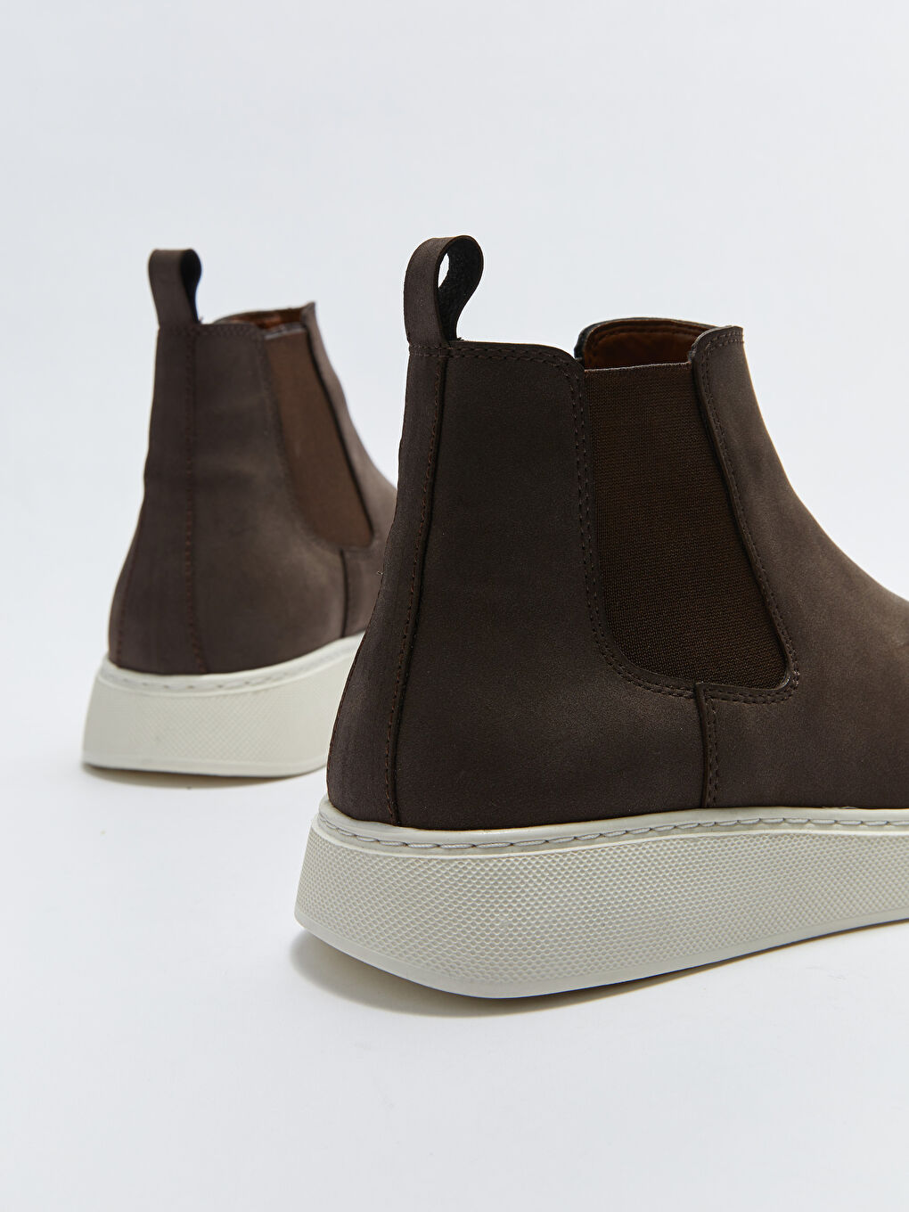 Kahverengi Yanları Lastikli Bilek Boy Erkek Bot-4