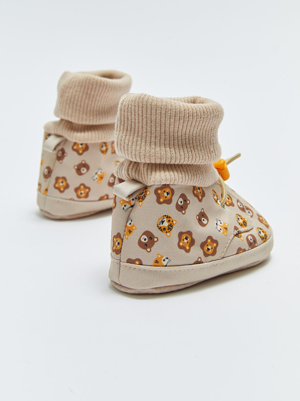 Baby Jungen Lauflernschuhe mit Bedruckten Socken-4