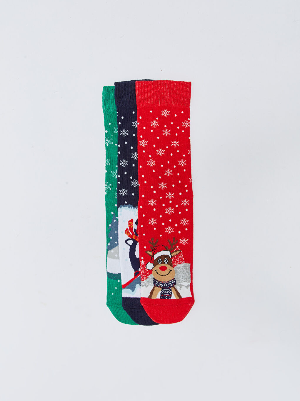 New Year Themed Men's Ankle Socks 3-Pack-1