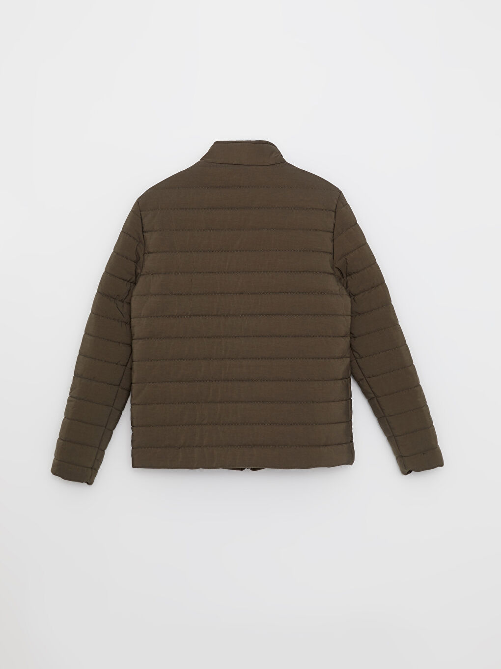 Standard Fit Funnel Neck Men's Puffer Coat -W2G699Z8-SEM