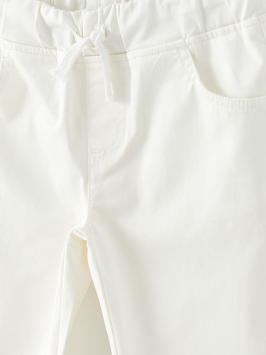 LCW ECO Beli Lastikli Basic Gabardin Erkek Çocuk Pantolon -W2G849Z4-003