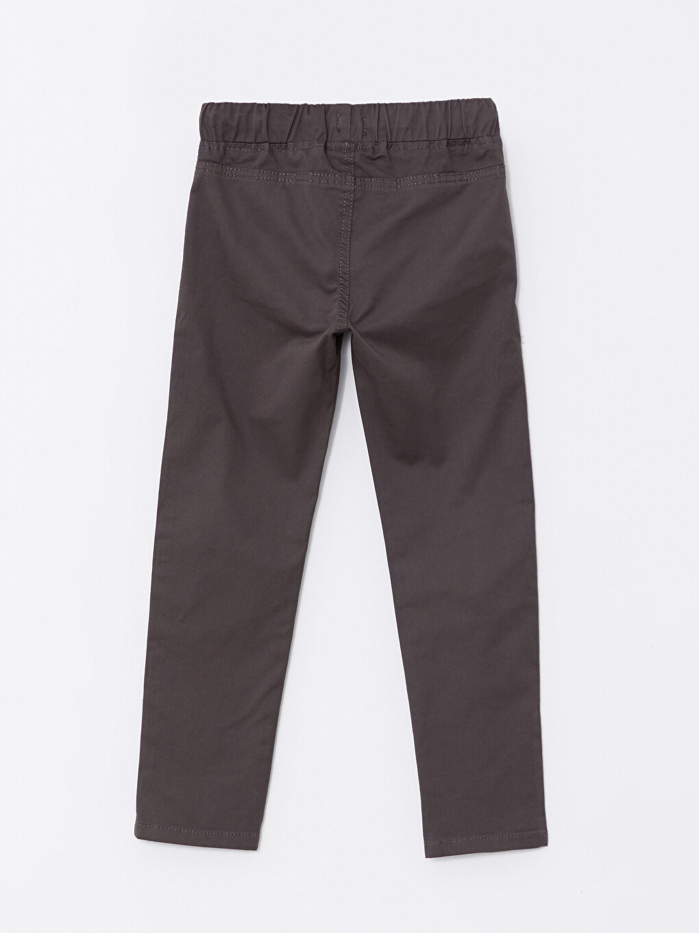Elastic Waist Basic Gabardine Boys' Trousers-1