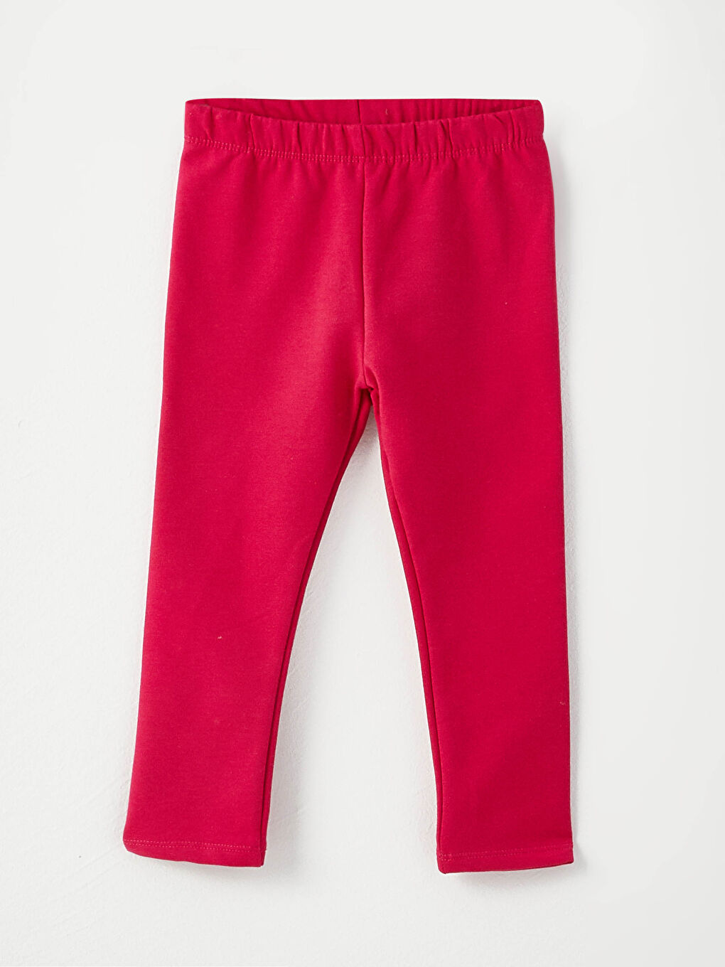 Ekru Bisiklet Yaka Uzun Kollu Nakış Detaylı Kız Bebek Sweatshirt ve Tayt 2'li Takım-2