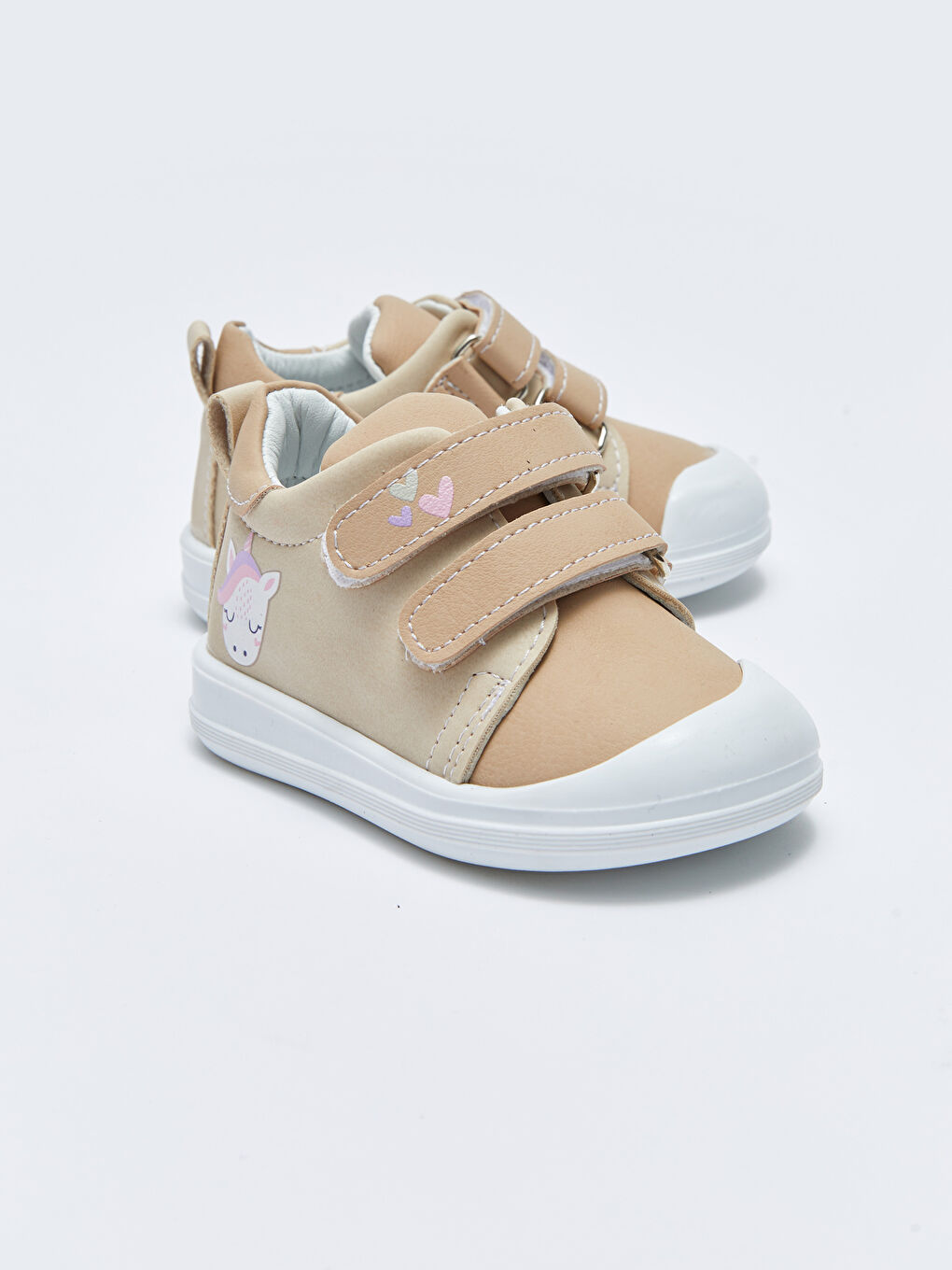 Bedruckte Klettverschluss Lauflernschuhe für Mädchen-2