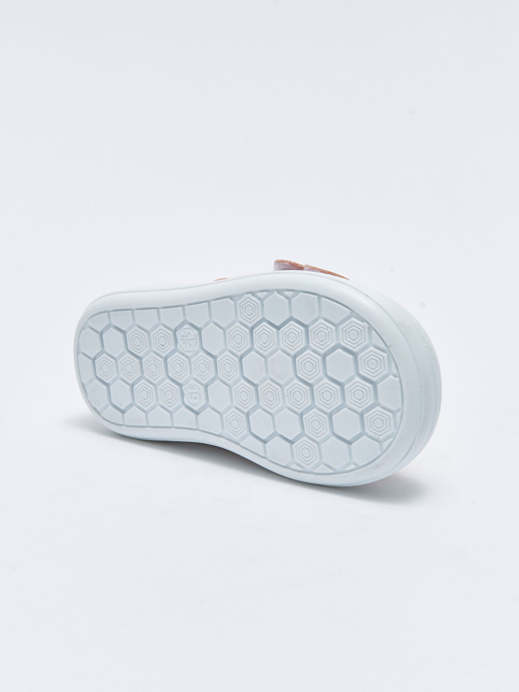 Pembe Baskılı Cırt Cırtlı Kız Bebek İlk Adım Ayakkabısı-3