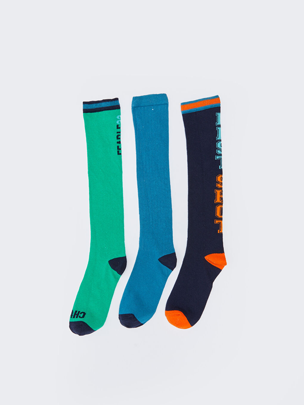 Patterned Boys' Ankle Socks 3-pack -W2GA06Z4-K00