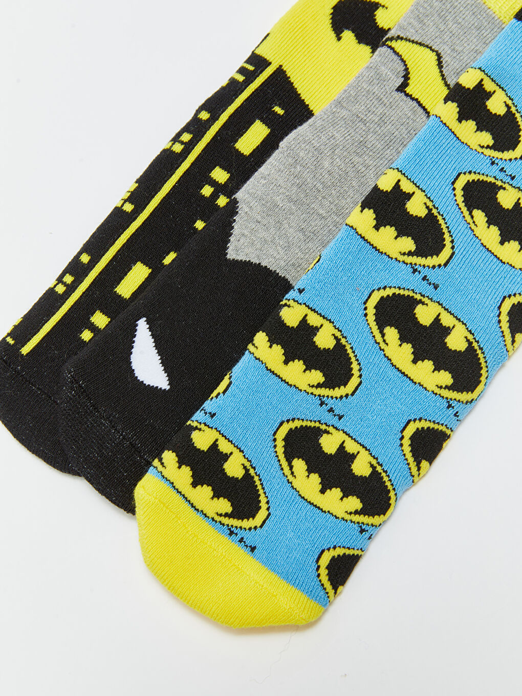 LCW Kids Batman Patterned Boys Socks 3 Pack -W2GA21Z4-K00