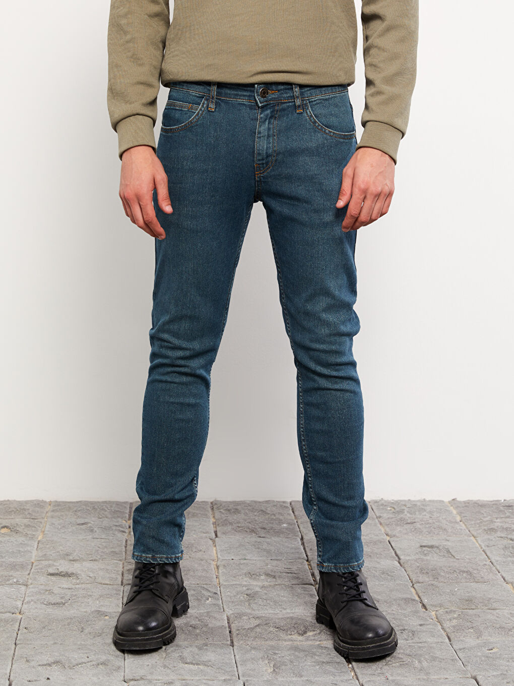 LCW Casual Yeşil Rodeo 750 Slim Fit Erkek Jean Pantolon - 2