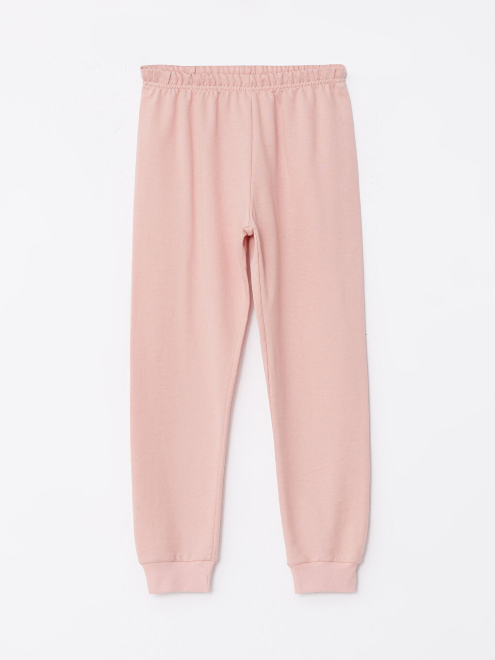 Crew Neck Printed Long Sleeve Girls' Sweatshirt and Trousers-2