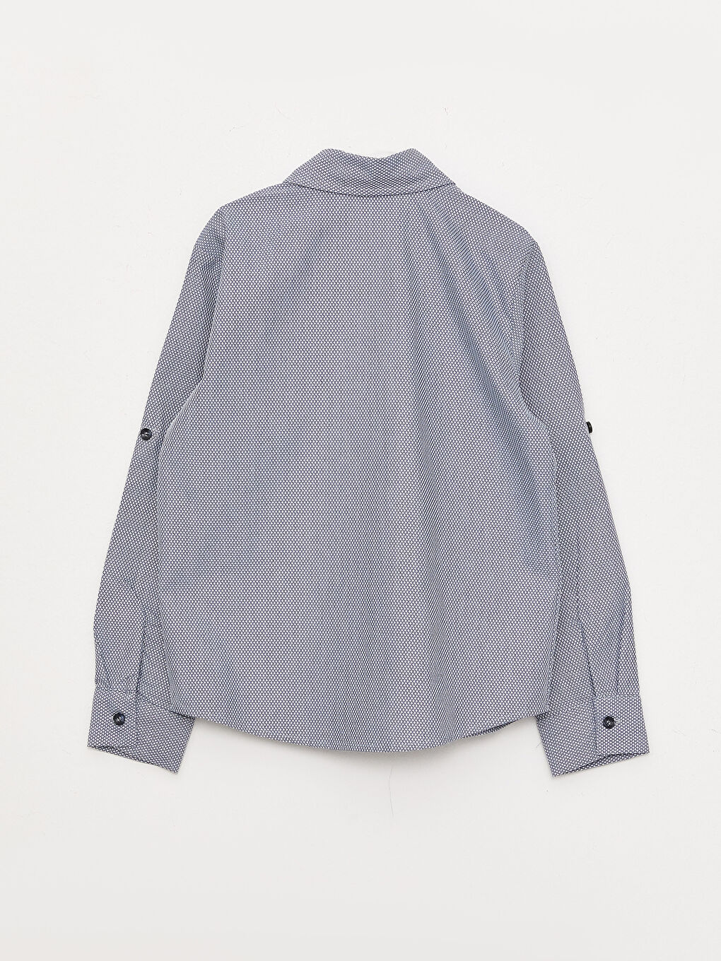 Patterned Long Sleeve Boys' Shirt-1