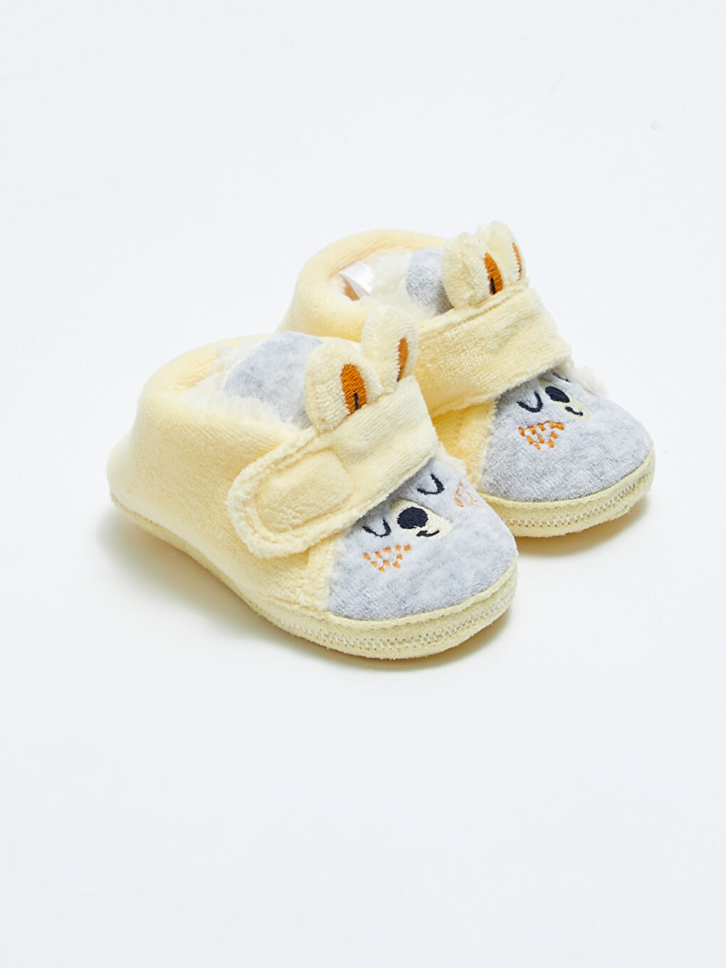 Embroidery Detail Pre-Toddler Baby Boy House Shoes -W2GB70Z1-SA3