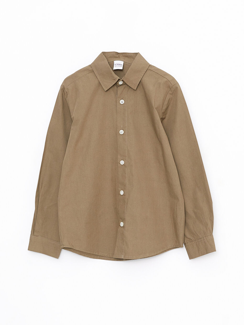 قميص بسيط كم طويل للأولاد