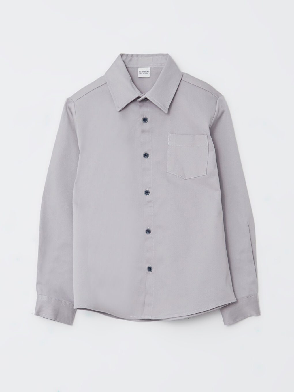 LCW ECO Basic Long Sleeve Boys' Shirt -W2GB78Z4-QXF