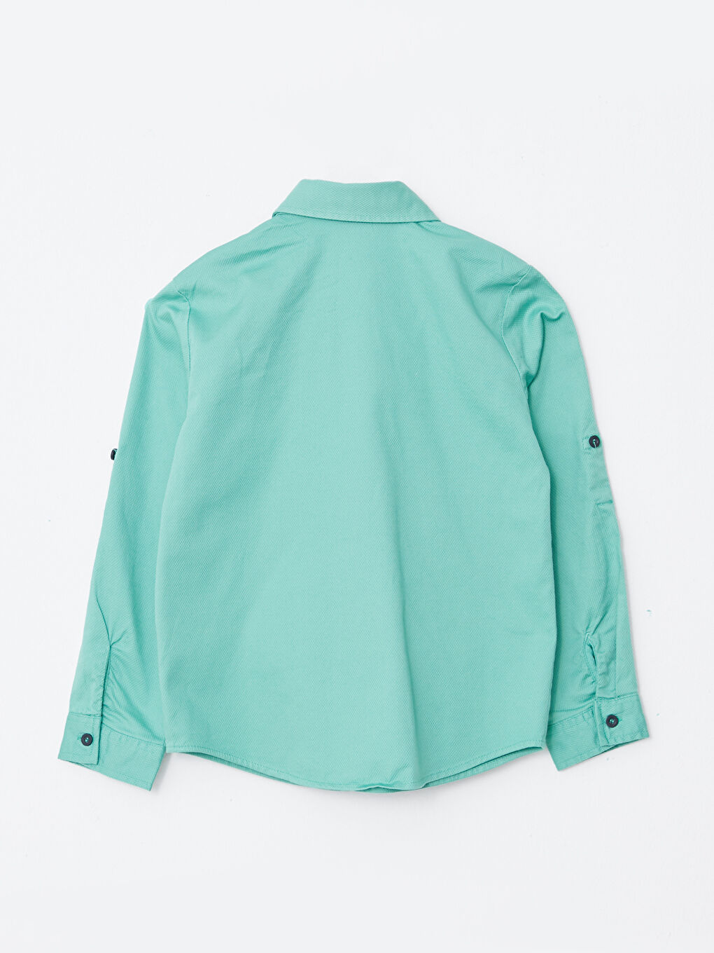 Basic Long Sleeve Boys' Shirt-1
