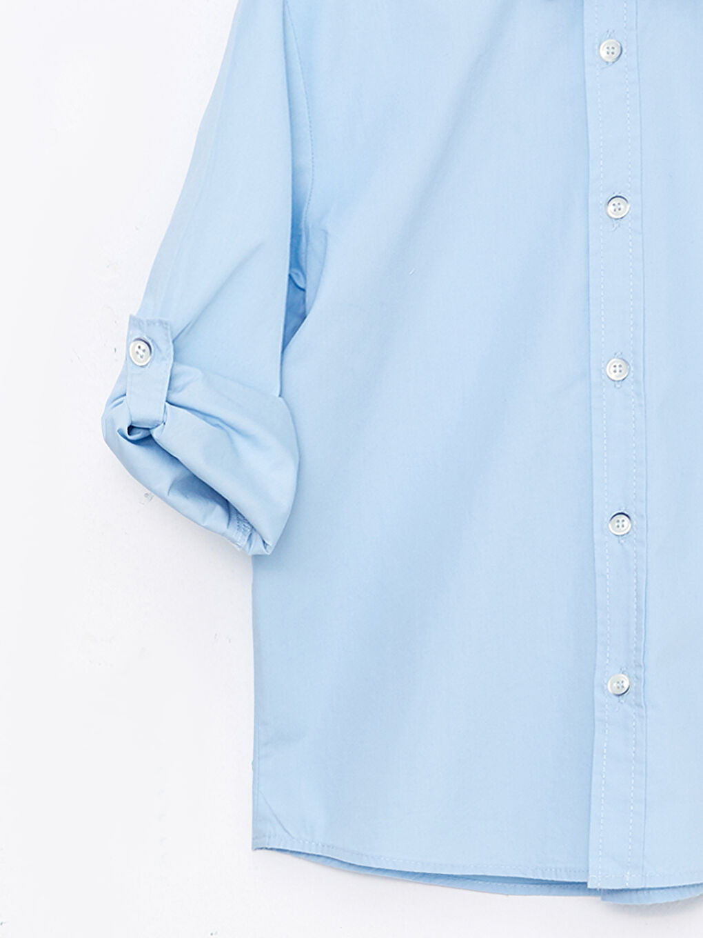 Mavi Basic Uzun Kollu Erkek Çocuk Gömlek-2