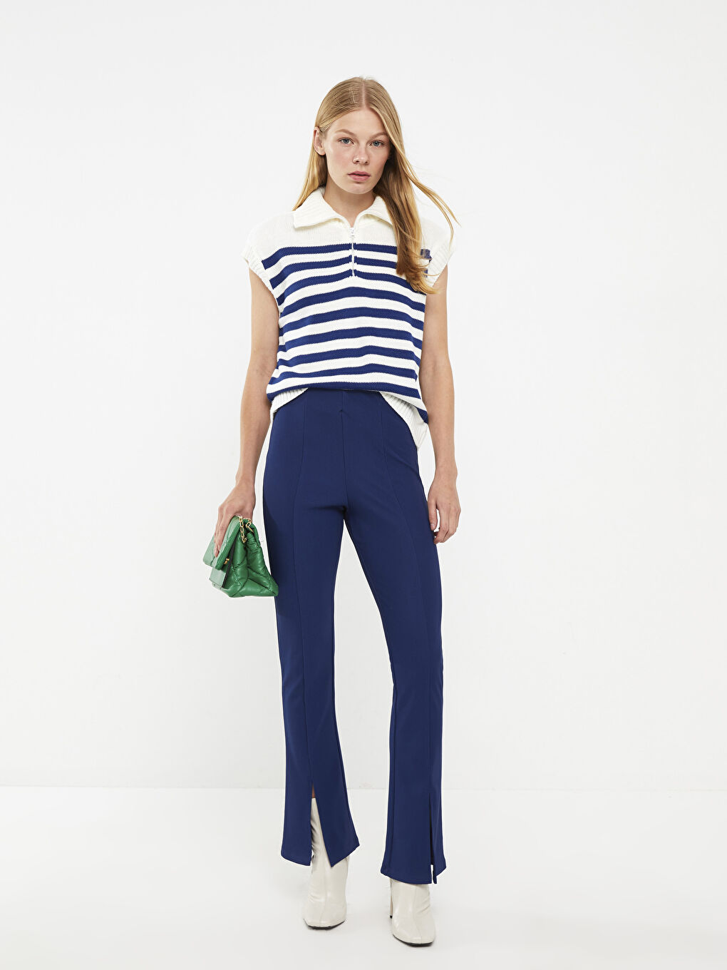 LCW Vision Standard Fit Women's Leggings Pants -W2GC14Z8-HRS