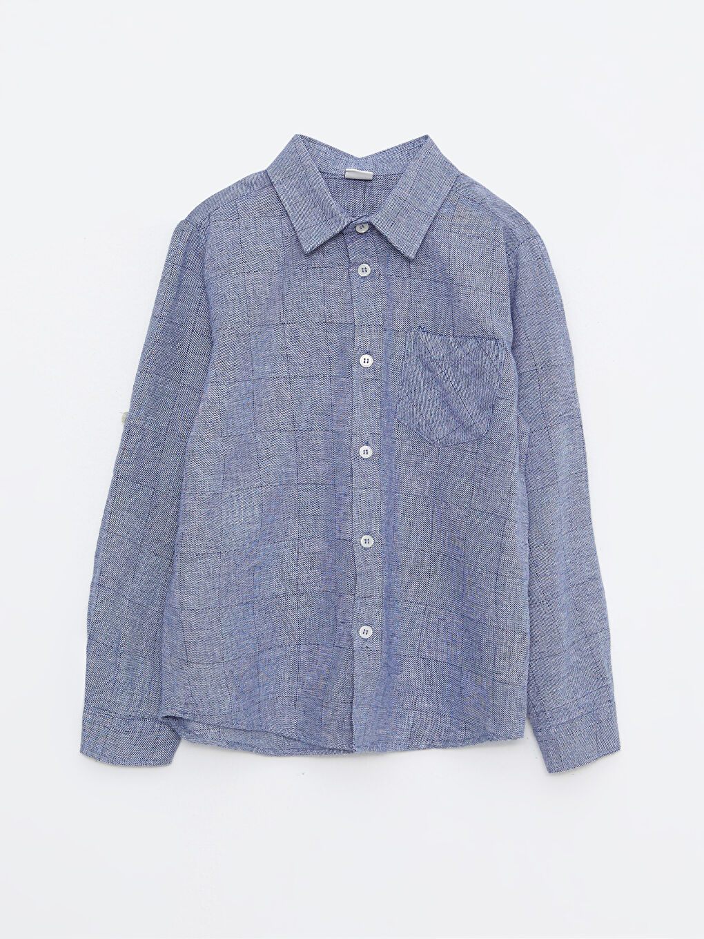 Plaid Long Sleeve Boys' Shirt