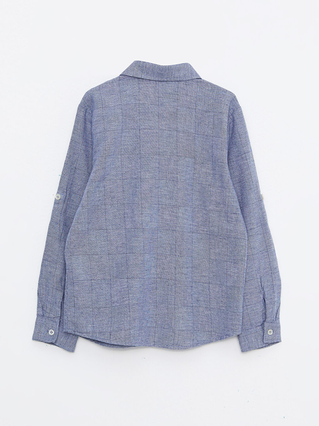 Plaid Long Sleeve Boys' Shirt-2