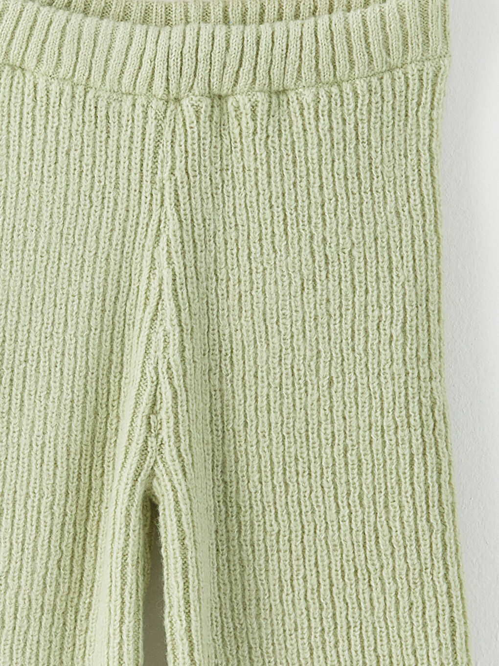 Yeşil Bebe Yaka Uzun Kollu Kız Bebek 3'lü Takım-9