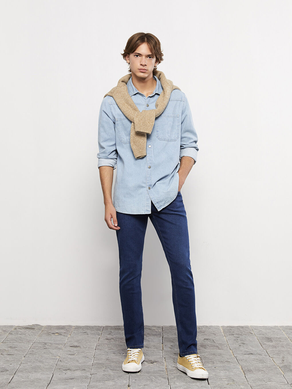 İndigo 750 Slim Fit Erkek Jean Pantolon