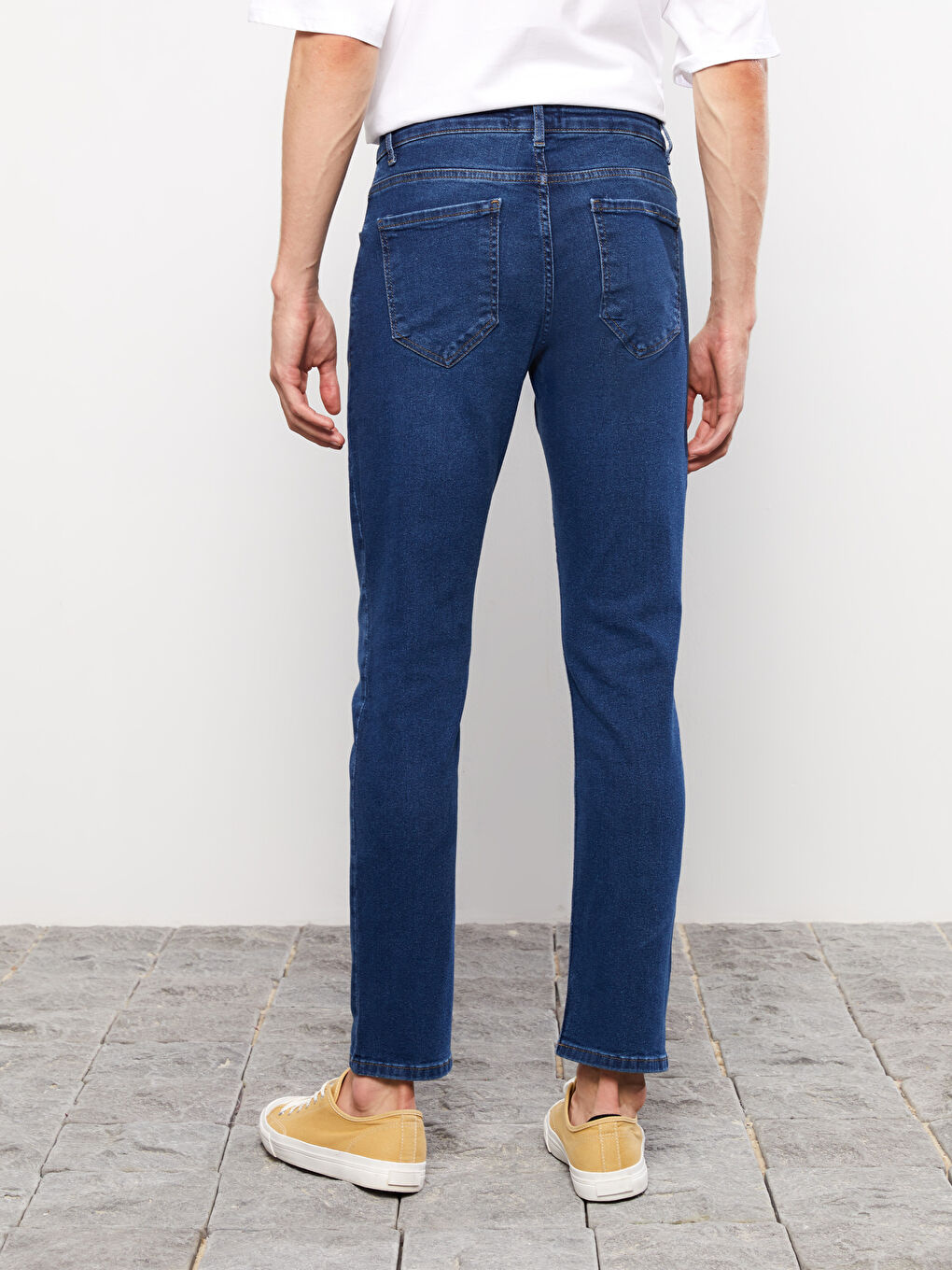 LCW Jeans İndigo 750 Slim Fit Erkek Jean Pantolon - 3