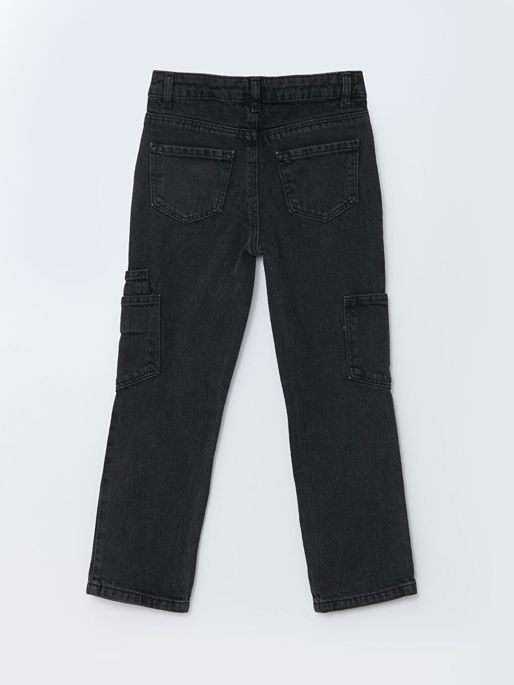 جينز شُحنة قطن للبنات-1