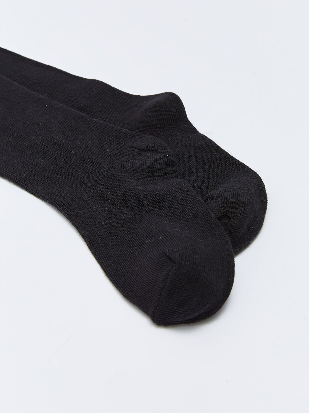 Siyah Basic Erkek Çocuk Külotlu Çorap-1