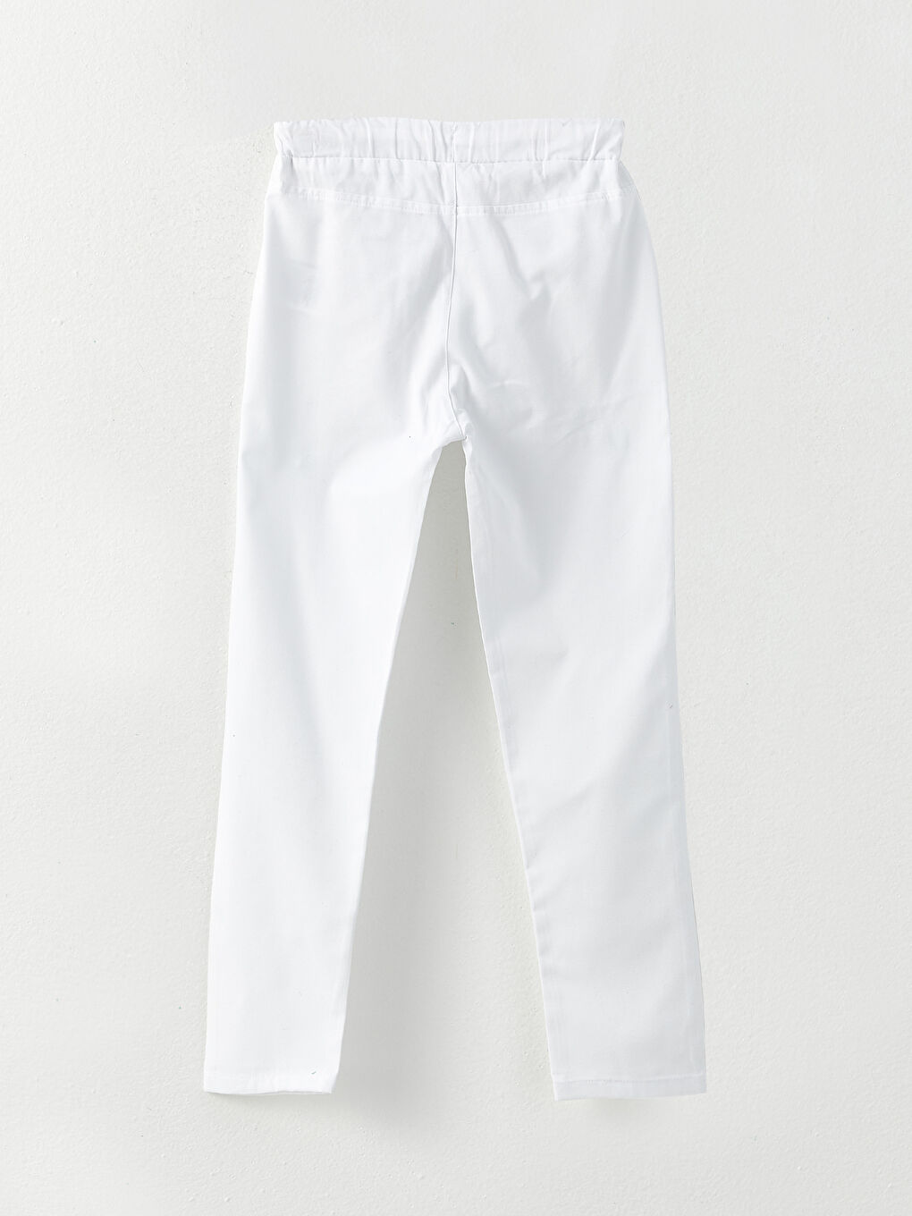 LCW ECO Beyaz Beli Lastikli Basic Erkek Çocuk Pantolon - 1