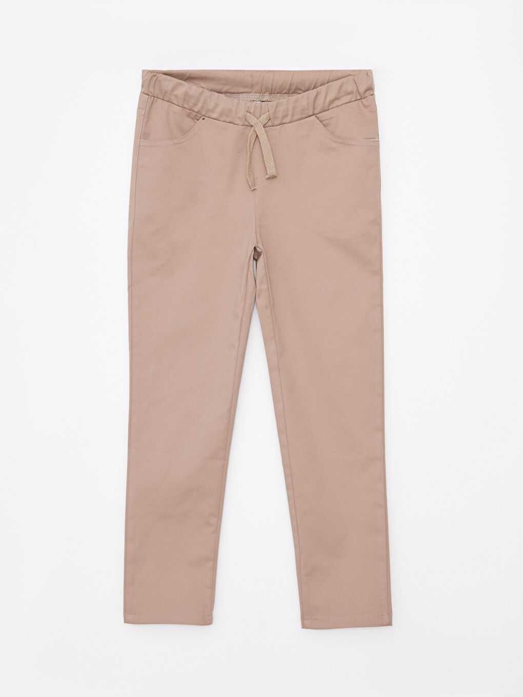 Elasticated Waist Basic Boys' Trousers-2