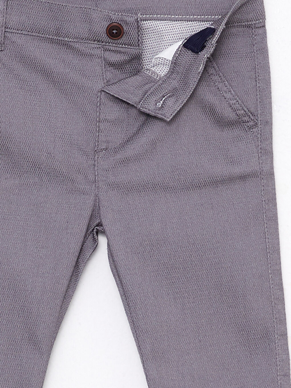 Gri Basic Erkek Bebek Pantolon-2