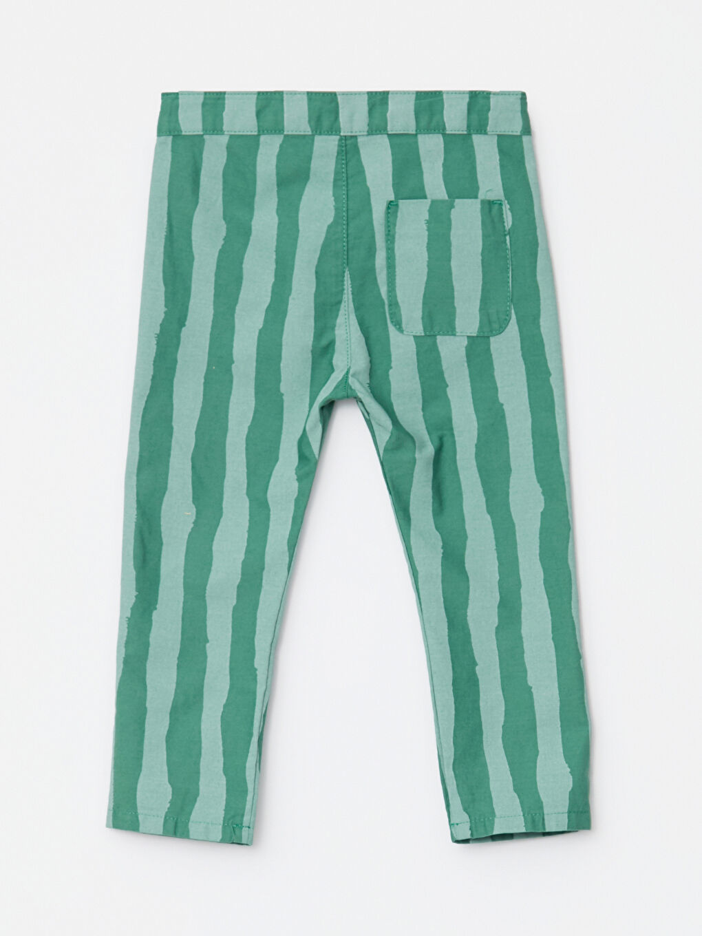 Yeşil Basic Erkek Bebek Pantolon-4